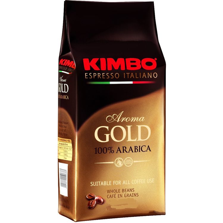 Kimbo Aroma Gold 100% Arabica káva zrnková 250 g