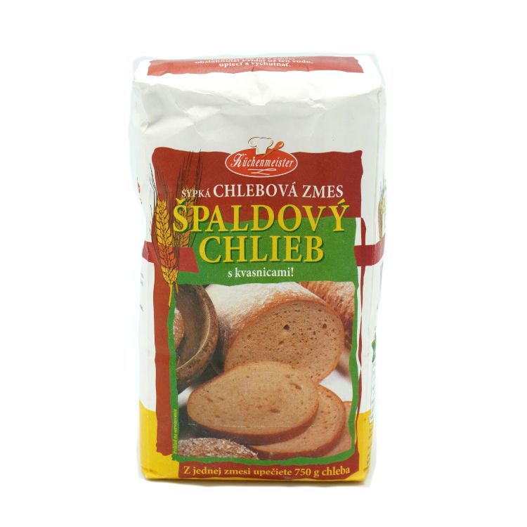 Küchenmeister Špaldový chlieb s kvasnicami 500 g - eDELIA.sk