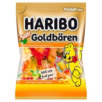 Haribo Goldbären Saft želé medvedíky s 25% ovocnej šťavy z koncentrátov 85 g