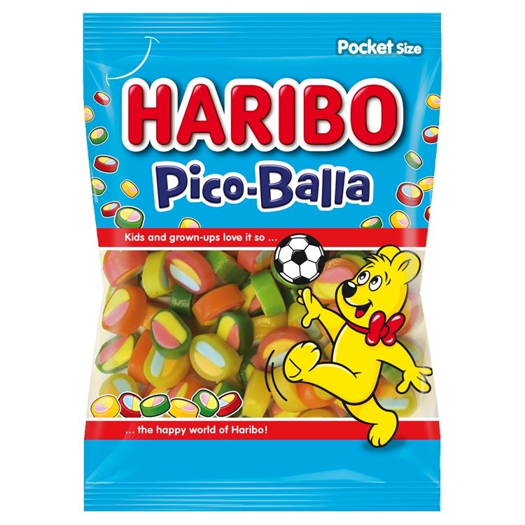 Haribo Pico Balla želé pelendreky s ovocnými príchuťami 100 g