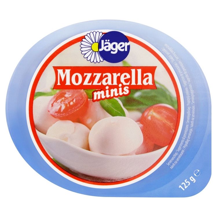 Jäger Mozzarella 45% mini 125 g