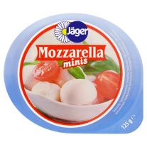Jäger Mozzarella 45% mini 125 g