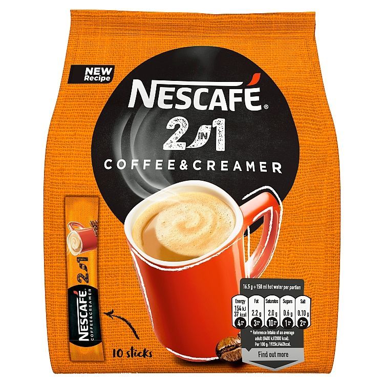 Nescafé 2v1 káva instantná vrecká 10x8g - eDELIA.sk