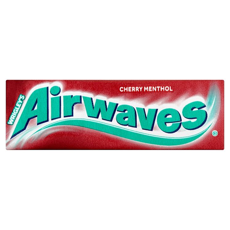 Wrigley's Airwaves Žuvačka bez cukru s príchuťou mentolu a čerešne 10 ks 14 g