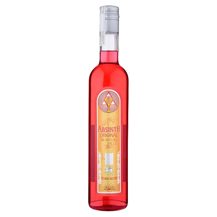 Absinth červený 60% 0.5l