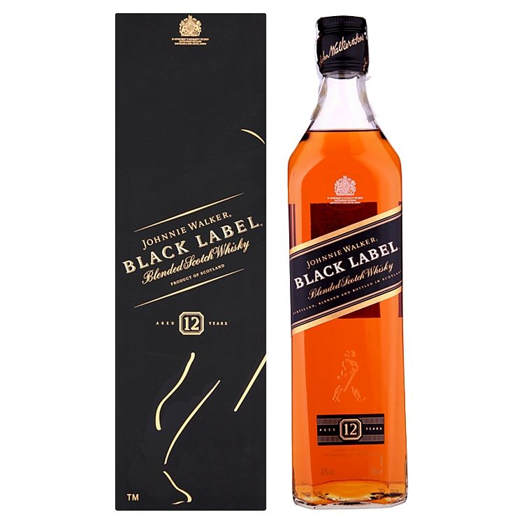 Johnnie Walker Black label škótska whisky 0,7 l