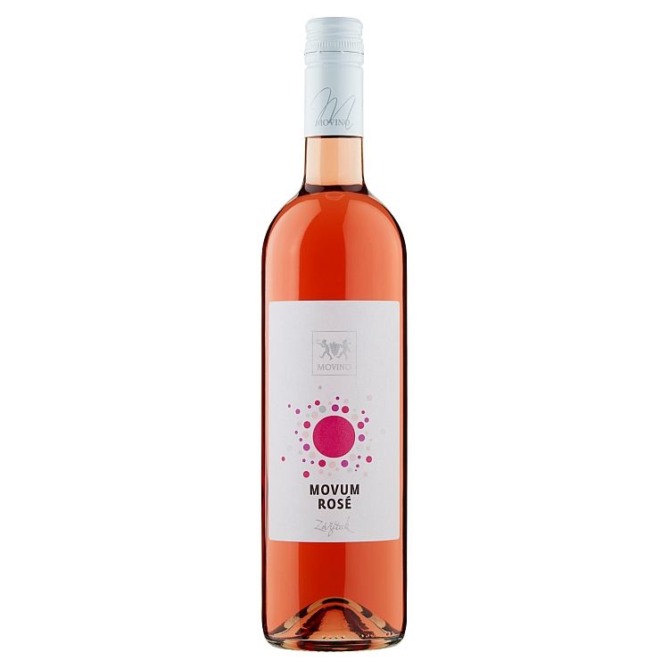 Movino Zážitok, MOVUM rosé, víno ružové, polosuché 12,0% 0,75 l