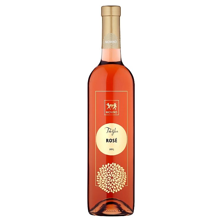 Movino Túžba, Rosé, víno ružové, polosuché 12,0% 0,75 l