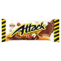 Sedita Attack Oblátky s lieskovoorieškovou krémovou náplňou v kakaovej poleve 30 g