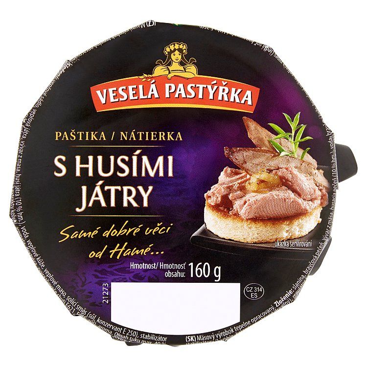 Veselá Pastýřka Nátierka s Husacou pečenou 160 g