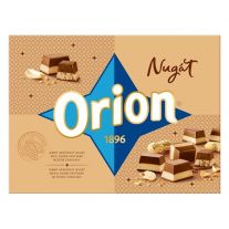 Orion Nugát pralinky z arašidového nugátu a mliečnej čokolády 166 g