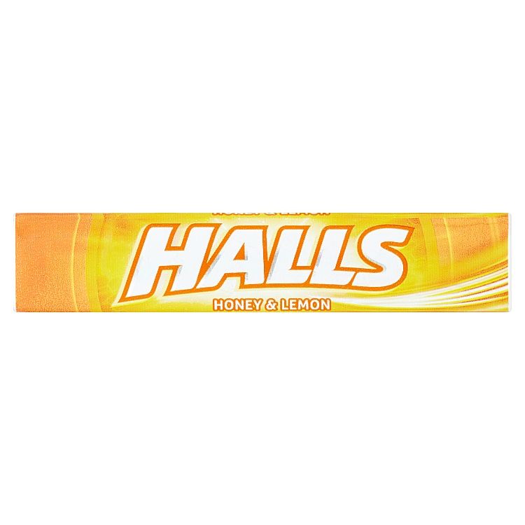 Halls Dropsy s medom a príchuťou citrónu 33,5 g - eDELIA.sk