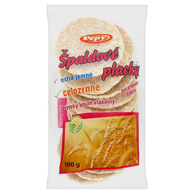 Vepy Špaldové placky 100 g