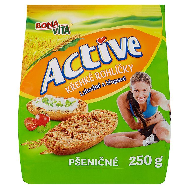Bona Vita Active Krehké rožteky pšeničné 250g - eDELIA.sk