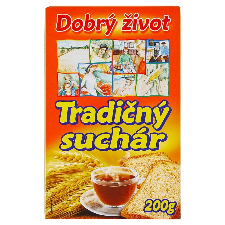 Dobrý Život Tradičný suchár 250g - eDELIA.sk