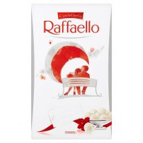 Raffaello Chrumkavá oblátka posypaná strúhaným kokosom, s celou mandľou vo vnútri 80 g