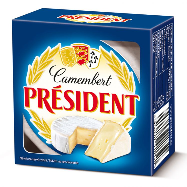 Président Camembert prírodný 90 g