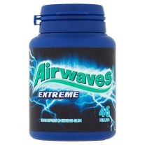Wrigley's Airwaves Extreme žuvačka bez cukru s príchuťou mentolu a eukalyptu 46 ks 64 g