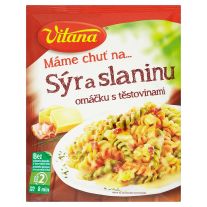 Vitana Syr & slanina omáčka s cestovinami 163g