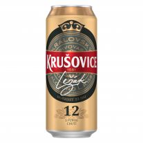 Krušovice Královský Ležák 12 pivo svetlý ležiak 0,5 l