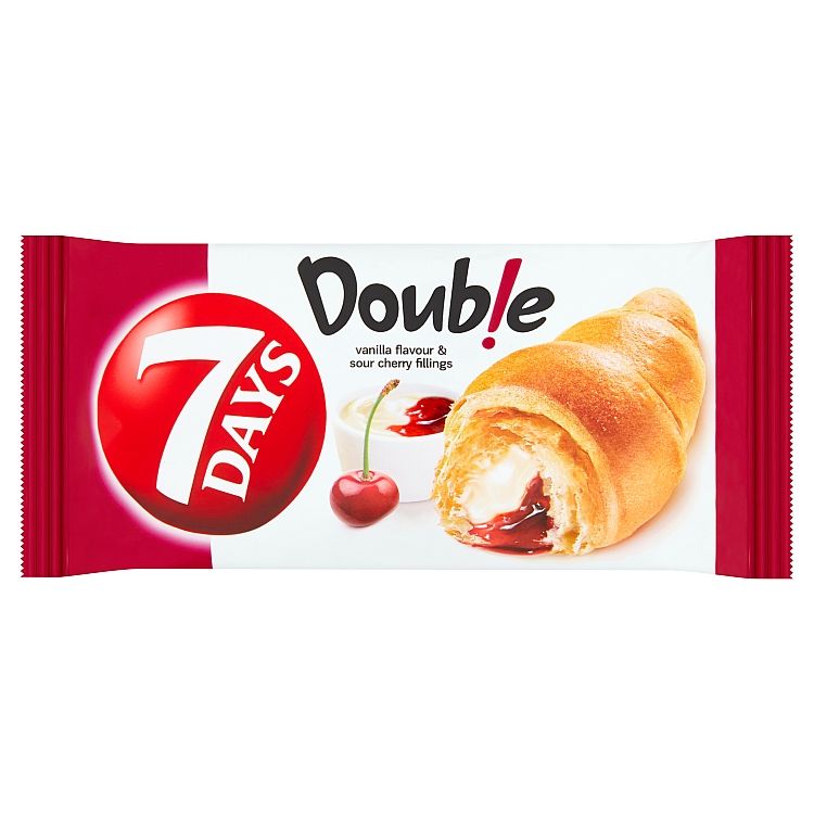 7 Days Double Croissant vanilka-višňa 60g - eDELIA.sk