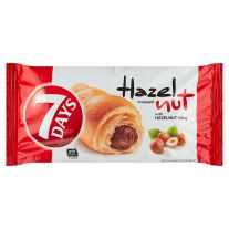 7 Days Croissant s lieskovoorieškovou náplňou 60 g