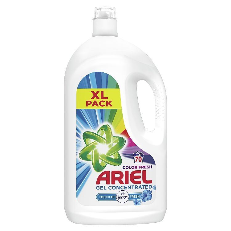 Ariel Touch Of Lenor Color Tekutý Prací Prostriedok 3.85L, Na 70 Praní