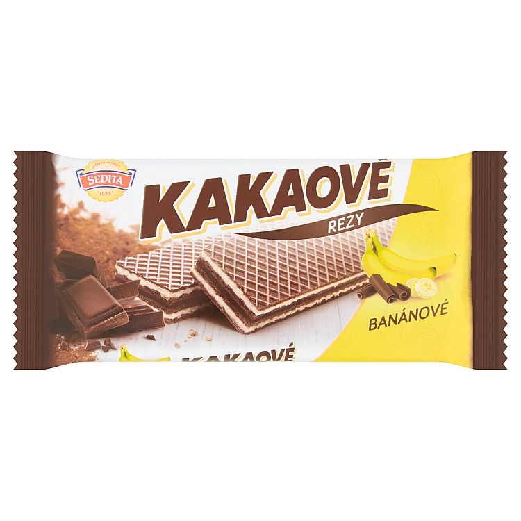 Sedita Kakaové rezy banánové 50 g - eDELIA.sk