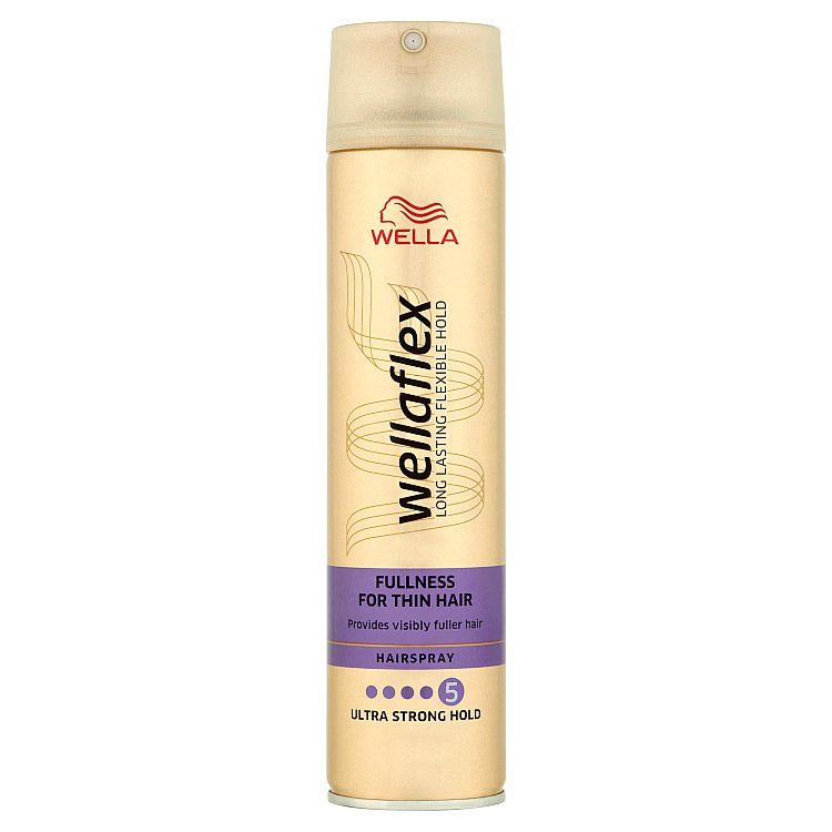 Wella Wellaflex Ultra Strong Hold lak na jemné vlasy 250 ml