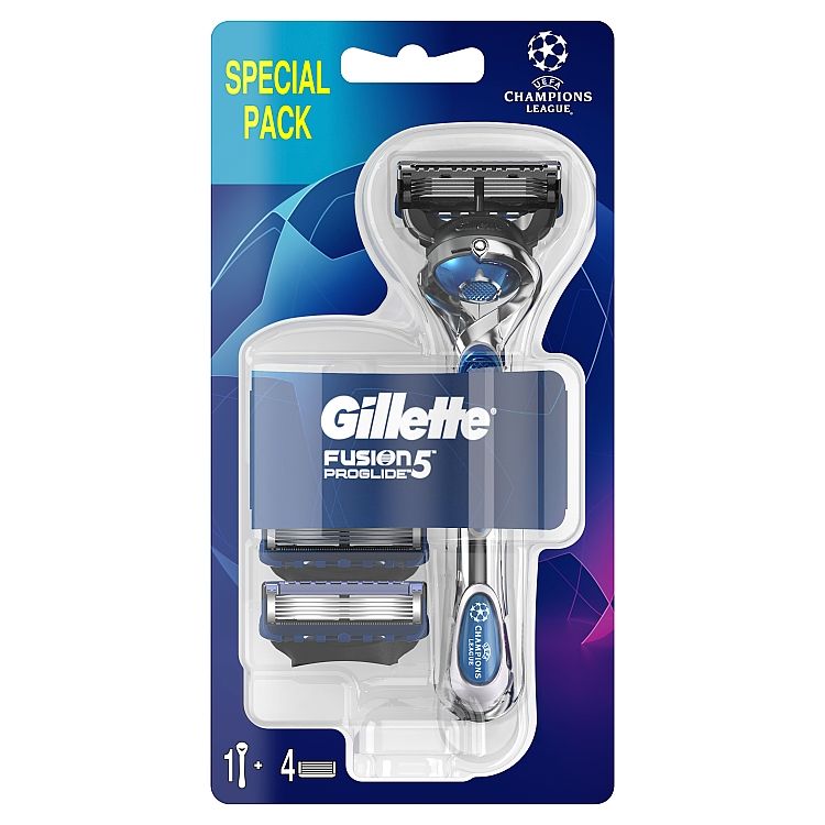 Gillette Fusion5 ProGlide Football Holiaci Strojček +3 Holiaca Hlavica - eDELIA.sk