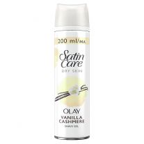 Satin Care with Olay Vanilla Cashmere Gél Na Holenie Na Suchú Pokožku 200ml
