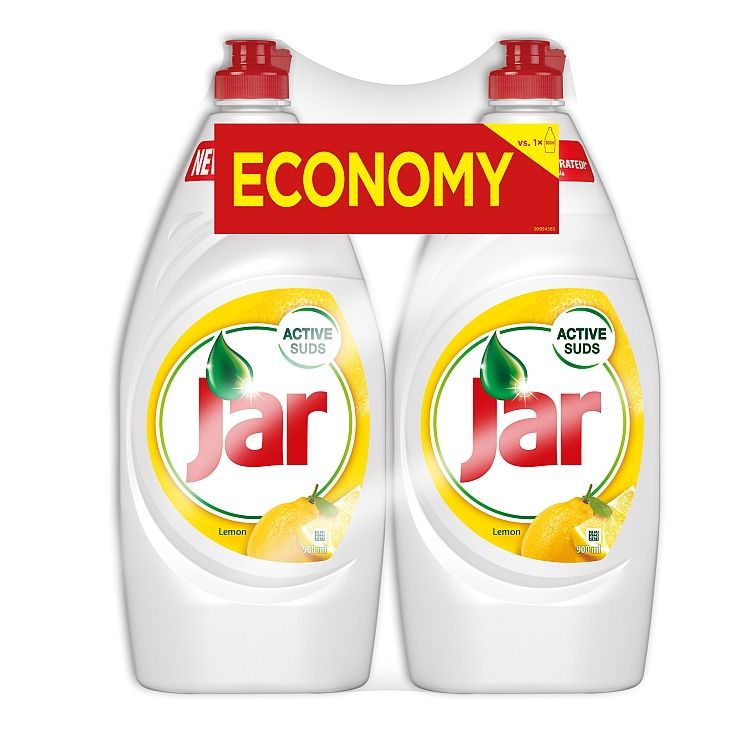 Jar Lemon prostriedok na umývanie riadu 2x900 ml