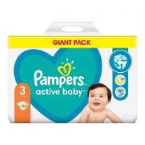 Pampers Active Baby Plienky Veľ. 3 ks90, 6kg-10kg