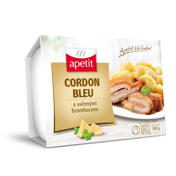 Apetit Cordon bleu, varené zemiaky 380g