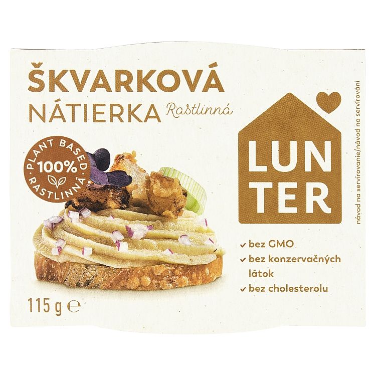 Lunter Škvarková nátierka 115 g