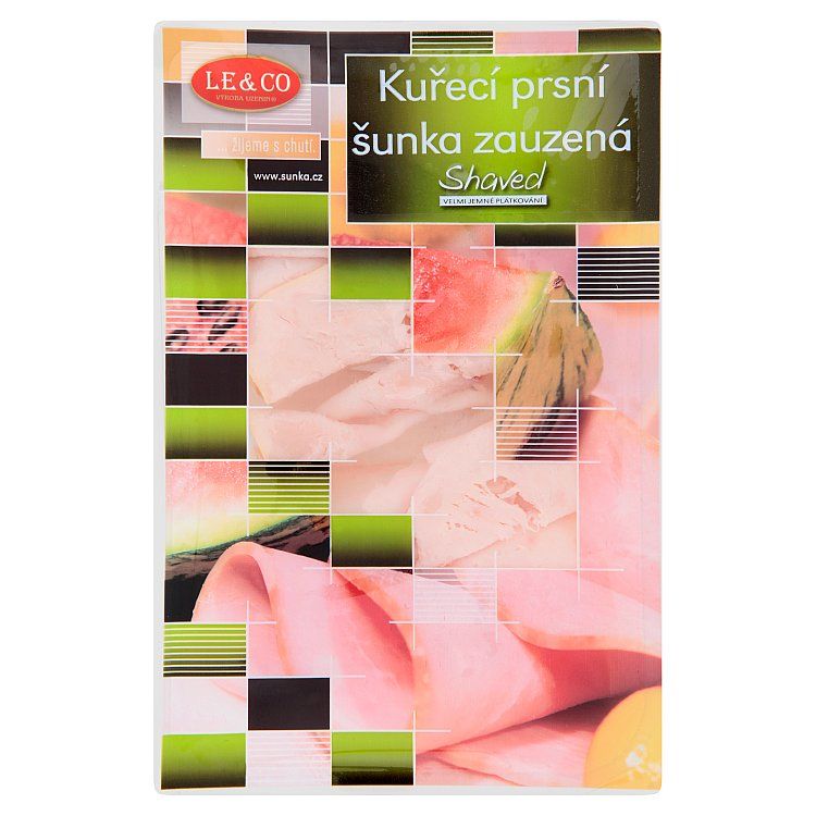 Le & Co Kuracia prsná šunka zaúdená shaved 100 g - eDELIA.sk