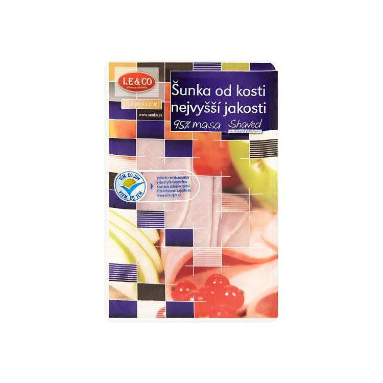 LE&CO Šunka od kosti najvyššej akosti shaved 100 g
