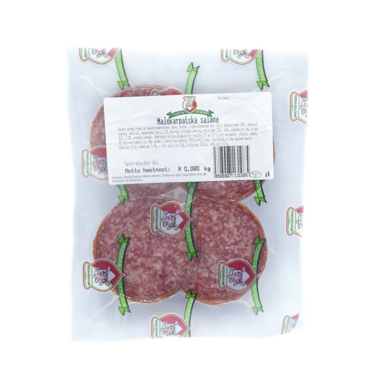 Bognár Malokarpatská saláma 80g - eDELIA.sk