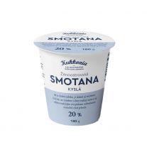 Kukkonia Smotana kyslá 20% 180 ml 