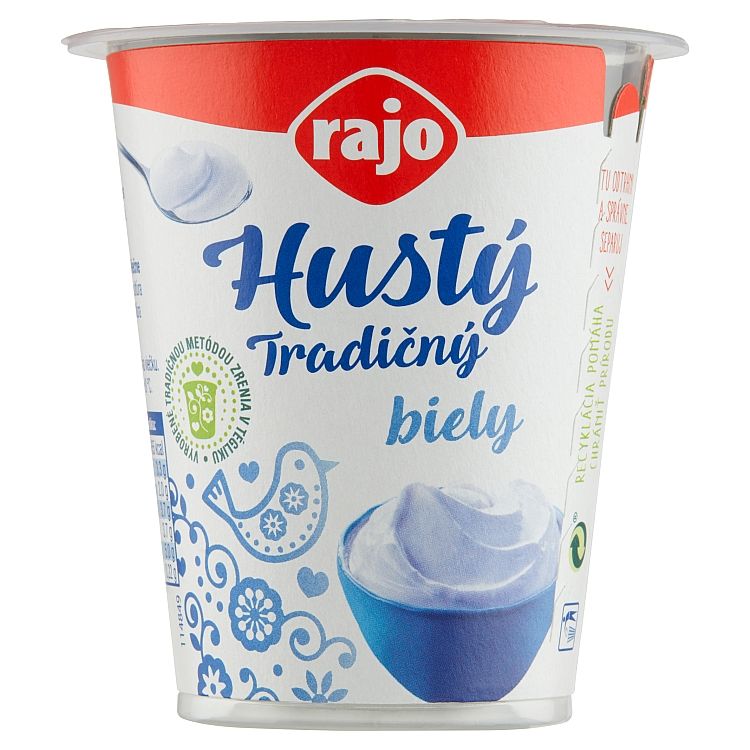 Rajo Hustý tradičný biely jogurt 145 g - eDELIA.sk