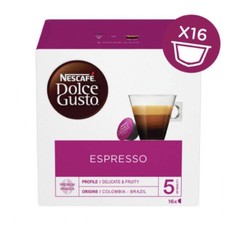 NESCAFÉ® Dolce Gusto® Espresso - káva v kapsulách - 16 kapsúl v balení - eDELIA.sk
