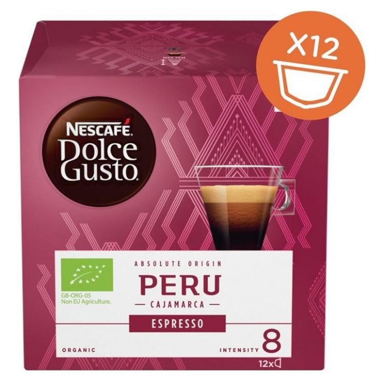 NESCAFÉ Dolce Gusto Peru Cajamarca Espresso - kapsulová káva - 12 kapsúl v balení - eDELIA.sk