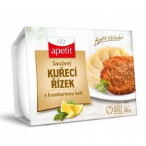 Apetit Vyprážaný kurací rezeň, zemiaková kaša 450g