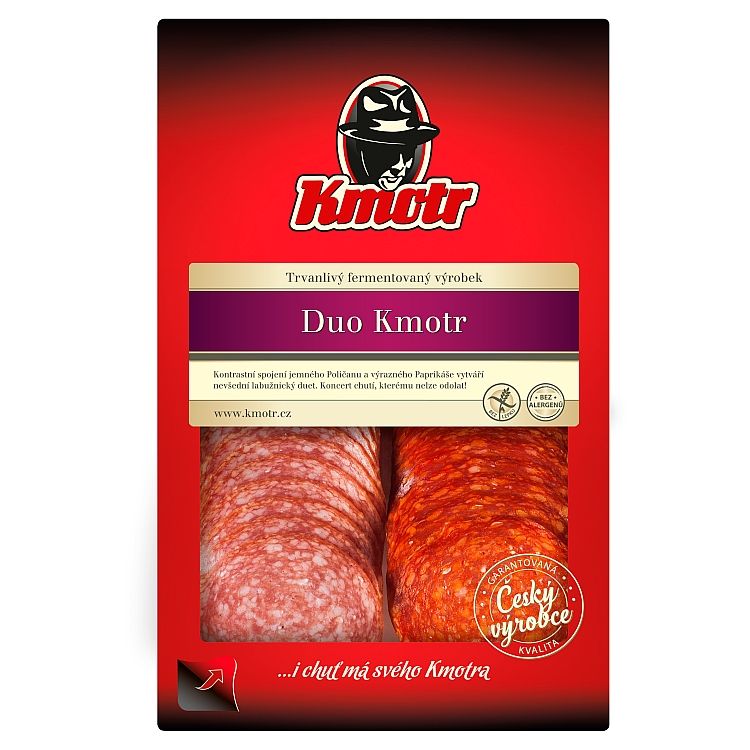 Duo Kmotr saláma krájaná 75g - eDELIA.sk