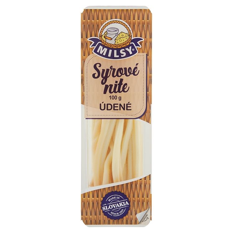 Milsy Syrové nite údené 100g - eDELIA.sk