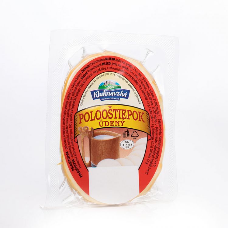 Kluknavská mliekareň Polooštiepok údený 150 g