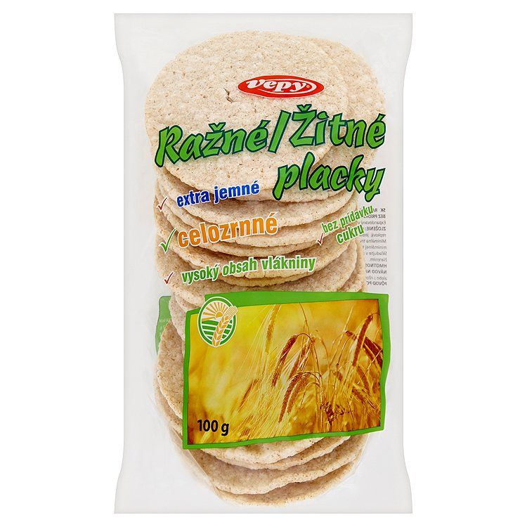 Vepy Ražné placky 100g - eDELIA.sk