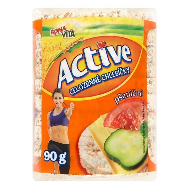 Bona Vita Active Celozrnné chlebíčky pšeničné 90 g