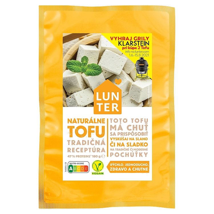 Lunter Tofu naturálne 180 g - eDELIA.sk