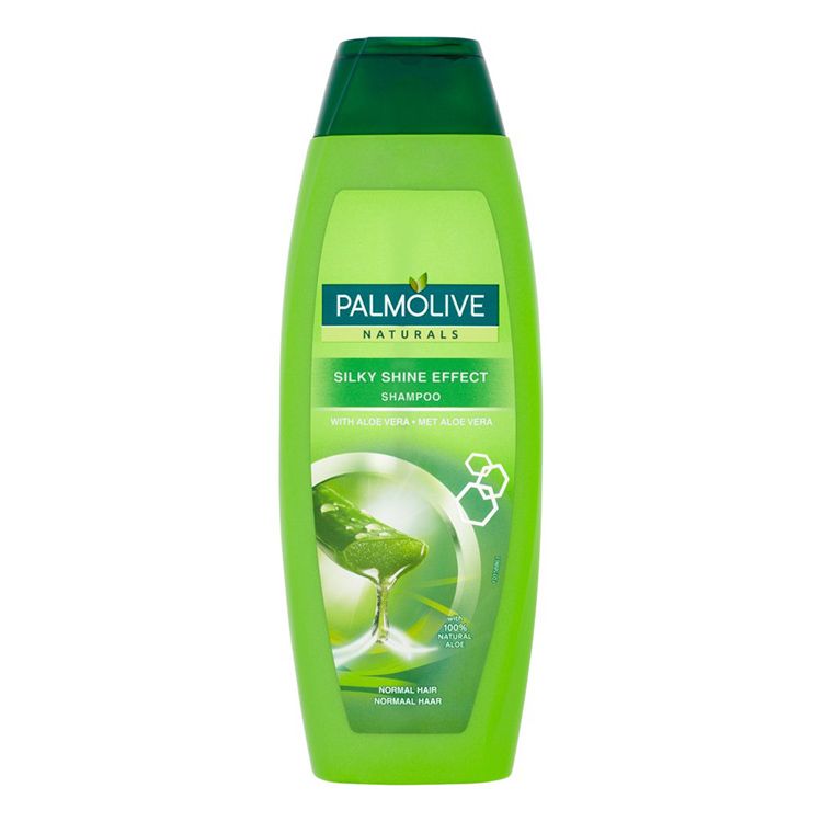 Palmolive Naturals Silky Shine Effect šampón pre normálne vlasy 350 ml